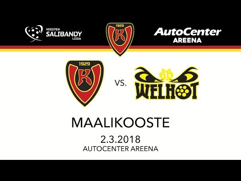 Miesten Liiga: Koovee–SB Welhot, 2.3.2018, Maalikooste