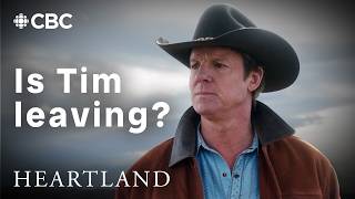 Tim is offered a job in Texas which may lead to him leaving Heartland! 💔
