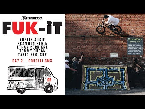 Fitbikeco. FUK-IT Tour Day 2 - Crucial BMX