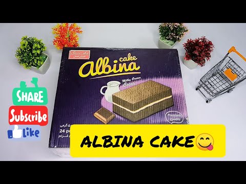 ALBINA CAKE | IRANI CAKE | ASMR VIDEO REVIEW  | LETS  EAT SOMETHING