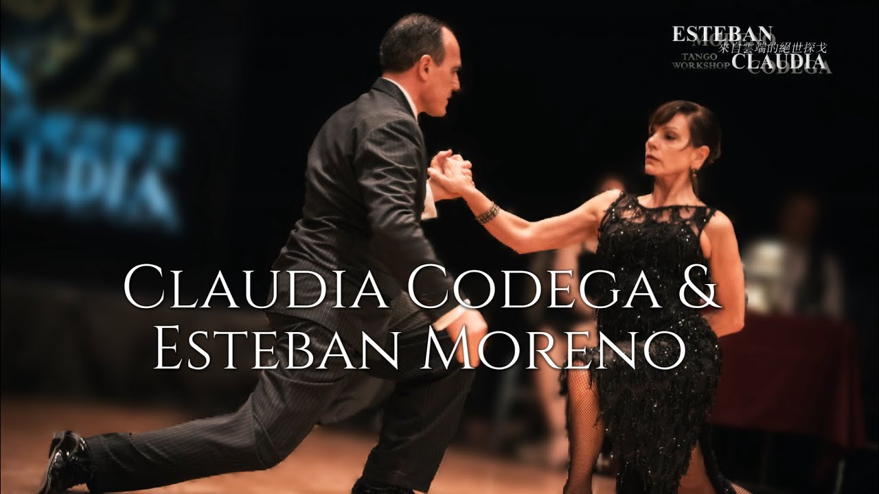 CLAUDIA CODEGA y ESTEBAN MORENO, 1/3 , Taichung Taiwan, 來自雲端的絕世探戈. Chiqué | Osvaldo Pugliese.