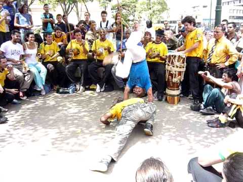 Mestre Cobra Mansa e Mestre Cabello