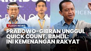 Ngaku Terkejut! Prabowo-Gibran Unggul 58 Persen di Quick Count, Bahlil Singgung Hasil Pilpres 2019