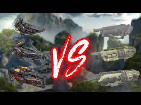 [WR] Incinerator, Scorcher, Scald VS Hammer, Mace, Cudgel - War Robots Comparison