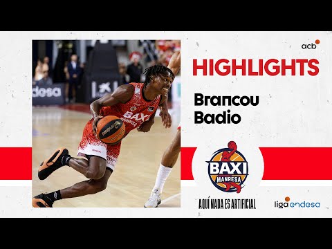 Brancou Badio, protagonista en la victoria de BAXI Manresa