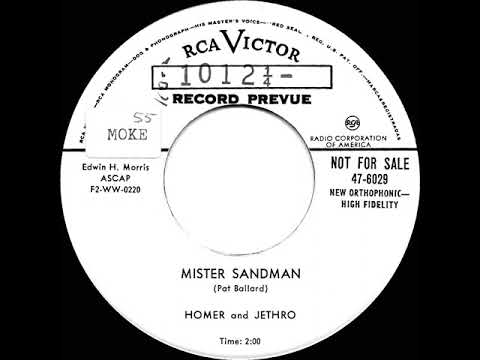 1955 Homer and Jethro - Mister Sandman