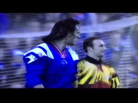 Champions League. RANGERS v Marseille. 25/11/1992