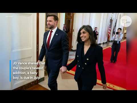 Usha Vance is pregnant: Second lady and Vice President JD Vance are expecting fourth child
