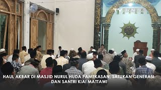 Haul Akbar di Masjid Nurul Huda Pamekasan, Satukan Generasi dan Santri Kiai Mattawi