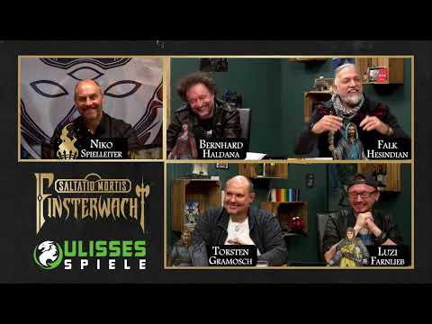 Die Finsterwacht - Das Let´s Play mit Ulisses Spiele, Bernhard Hennen & Torsten Weitze