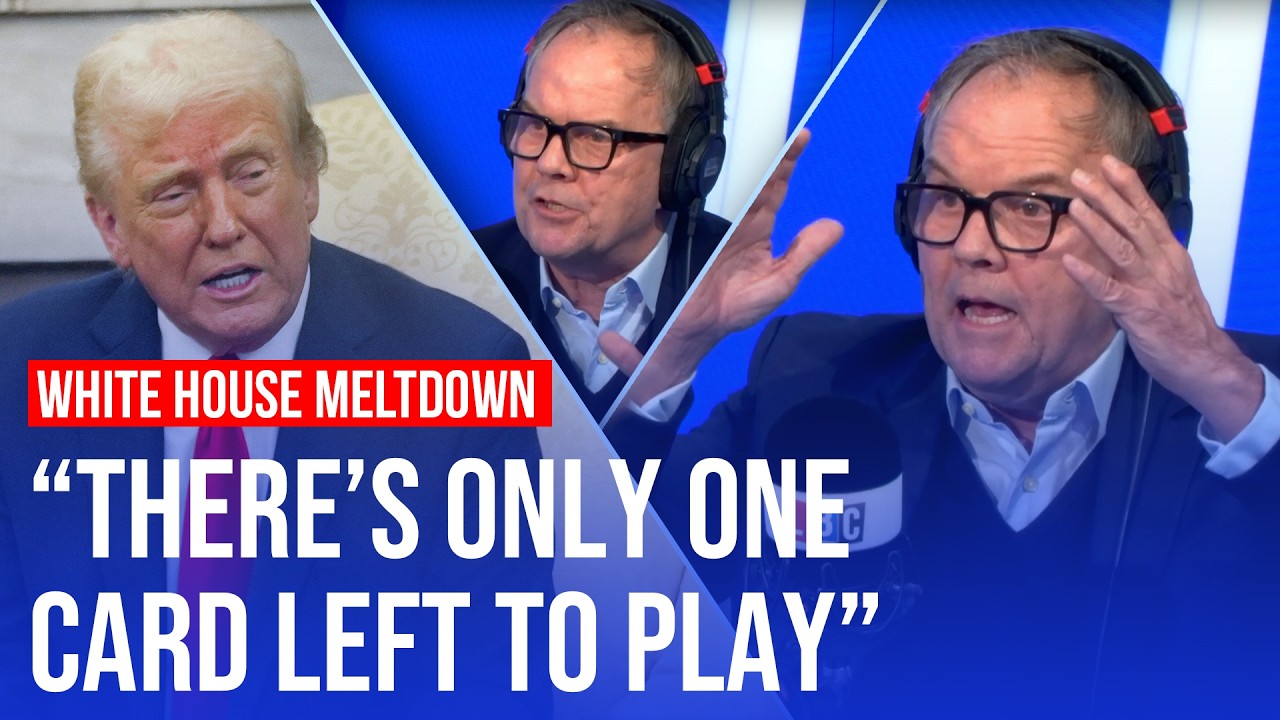 Zelenskyy meeting was 'a trap' set up by Trump, says Matt Frei