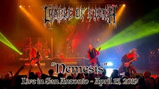 Cradle of Filth &quot;Nemesis&quot; live in San Antonio - April 15, 2019