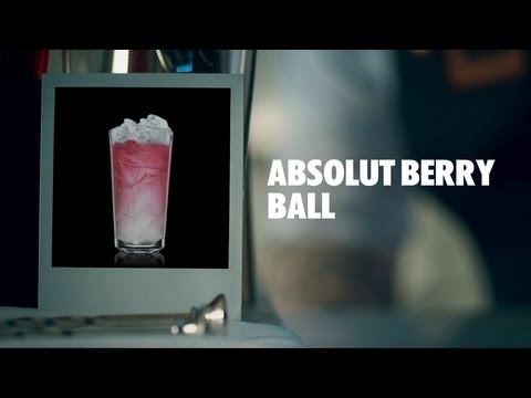 ABSOLUT BERRY BALL DRINK RECIPE - HOW TO MIX