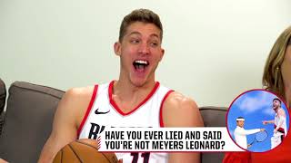 Jusuf Nurkic and Meyers Leonard Answer Uncomfortable Questions in "Pass the Ball"