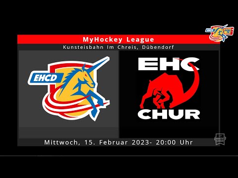 MyHockey League: EHC Dübendorf - EHC Chur
