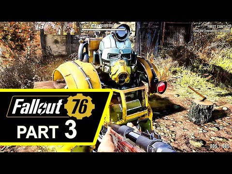 FALLOUT 76 Gameplay Walkthrough Part 3 (4K HD)