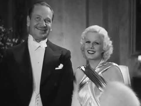 Jean Harlow gets kicked & famous last scene - Dinner At Eight (1933)