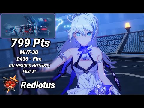 RedLotus D436: MHT-3B (Fire) 799 Pts - CN HFS(S.0) HOTr(S.0~1) Fuxi 3* - Honkai Impact 3