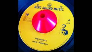 Linval Thompson " Babylon Man" + Version