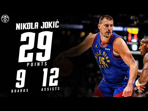 Nikola Jokić Game Highlights vs. LA Clippers 📺 Round 1 Game 1 | 2025 NBA Playoffs