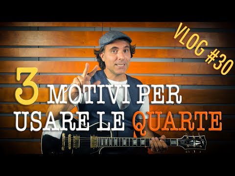 Come suonare i Power Chords di Quarte - Accordi di quarta - Corso di Chitarra Rock