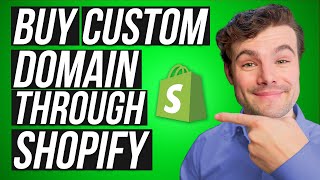How to Buy a Custom Shopify domain Through Shopify 2023