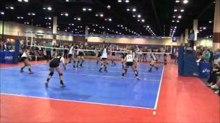 2012 Pinellas Heat Elite 16-1 Club Volleyball as Defensive Specialist .wmv
