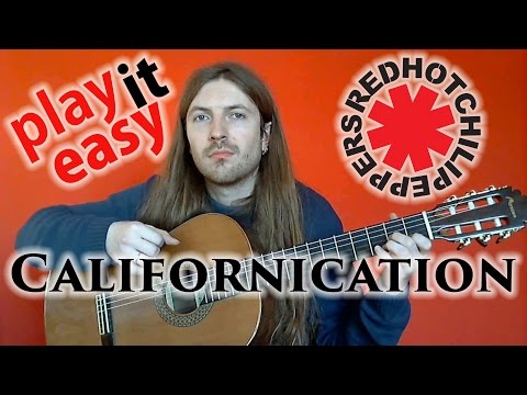 Californication - Red Hot Chili Peppers guitar cover + notes + tabs