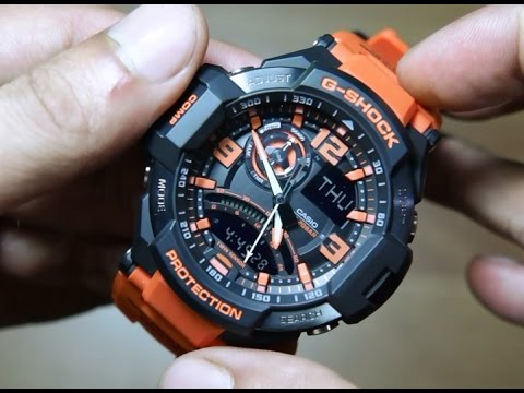Casio G-shock Gravity Master GA-1000-4A Unboxing