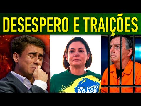 NIKOLAS FOGE APÓS AVISO DE PRlSÃO E BOLSONARISMO SE DESESPERA! MICHELLE ABANDONA BOLSONARO NA PRlSÃO