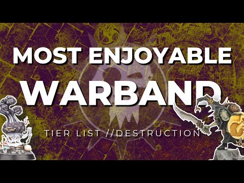 Warhammer Underworlds Embergard  // Most enjoyable Warband Tier List: Destruction