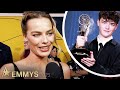 Margot Robbie Praises 15 Year Old Owen Cooper After Historic Emmy Win