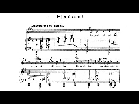 Edvard Grieg - 5 Songs of Norway, op. 58 [With score]