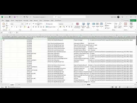 Exporting data from Survey Monkey to SPSS