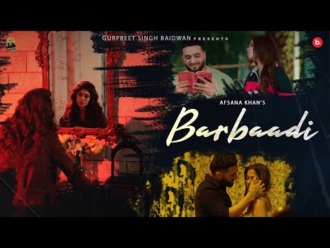Poster  Barbaadi Lyrics – Afsana Khan 