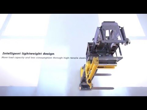 Very Narrow Aisle truck (EKX) the new high rack stacker