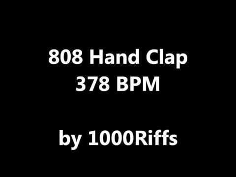808 Hand Clap : 378 BPM - Beats Per Minute