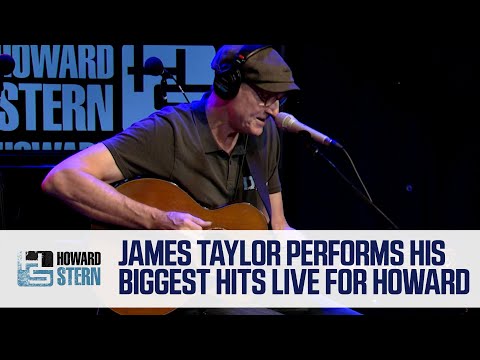 James Taylor Performs a Medley of His Hits Live on the Stern Show (2015)