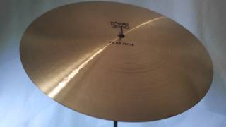 Video thumbnail for Paiste 2002 Flat Ride Cymbal 18" Black Label by Drum Center of Portsmouth