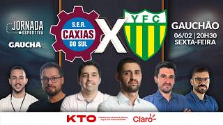 JOGO COMPLETO: CAXIAS 0x2 YPIRANGA | GAUCHÃO | JORNADA DIGITAL | 06/02/2026