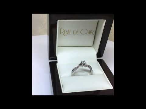 Годежен пръстен Renée De Clair с диаманти RC025