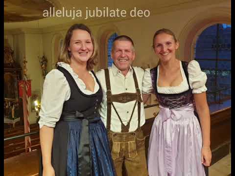Alleluja jubilate deo (aus der missa festiva von L. Maierhofer) - dreistimmig SAM #acappella