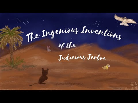 Nimble Tales | 🐭🏜️ The Ingenious Inventions of the Judicious Jerboa 🐭🏜️ #art #animation #kidsstories