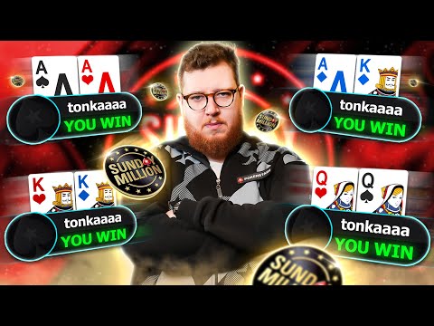 I CAN'T LOSE A HAND IN THE POKERSTARS SUNDAY MILLION
