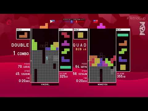 Tetr.io Cup #3 - VinceHD Vs. Yida (Monkeyida) - Losers Round 10
