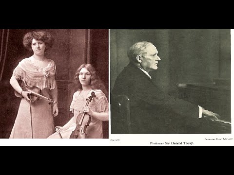 Adila Fachiri & Donald Francis Tovey: Beethoven: Violin Sonata No. 10  (R.1927?)