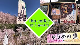 ゆうかの里【tbbcoffee】桜の下で自然カフェ。神山町