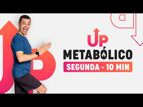 ⬆️ DESAFIO UP METABÓLICO | SEGUNDA | 08:06 | 10 MINUTOS | Aurélio Alfieri