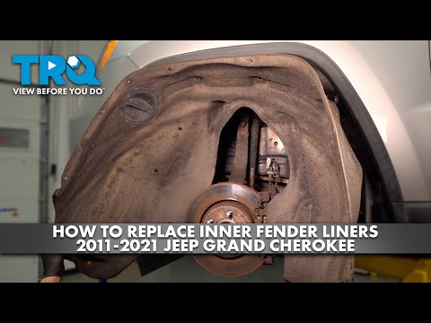 How to Replace Inner Fender Liners 2011-2021 Jeep Grand Cherokee