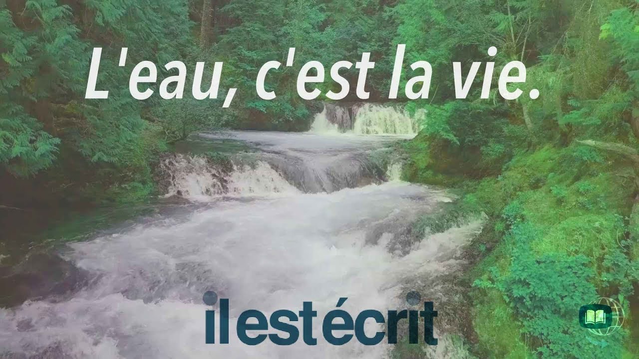 L’eau, c’est la vie